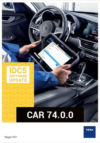 AGGIORNAMENTO SOFTWARE IDC5 CAR 74